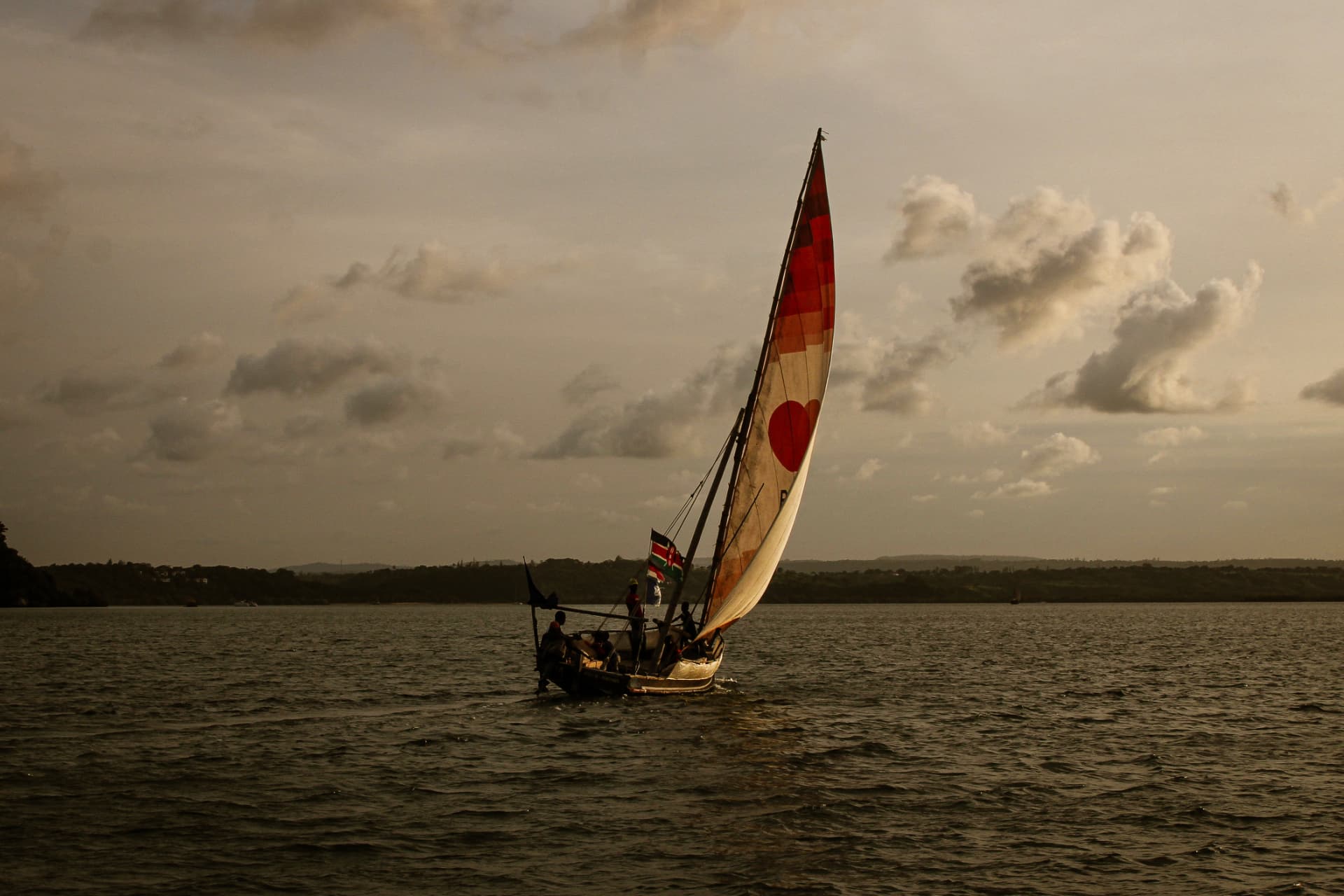 Dhow at Dusk